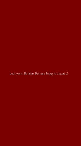 Tampilan Antarmuka Aplikasi Luckywin Belajar Bahasa Inggris Cepat - 2