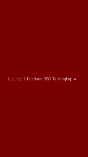 Tampilan Antarmuka Aplikasi Lucury12 Panduan Seo Terlengkap - 4