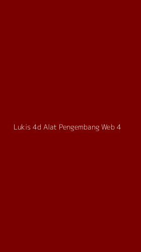 Tampilan Antarmuka Aplikasi Lukis 4d Alat Pengembang Web - 4