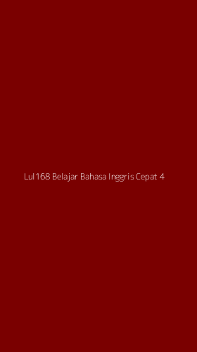 Tampilan Antarmuka Aplikasi Lul168 Belajar Bahasa Inggris Cepat - 4