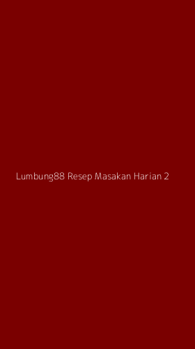 Tampilan Antarmuka Aplikasi Lumbung88 Resep Masakan Harian - 2