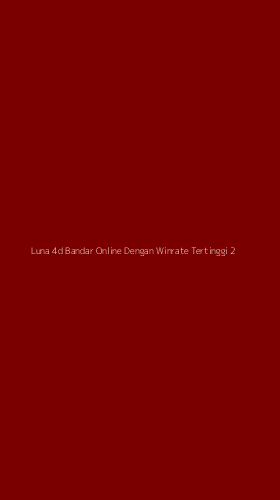 Tampilan Antarmuka Aplikasi Luna 4d Bandar Online Dengan Winrate Tertinggi - 2