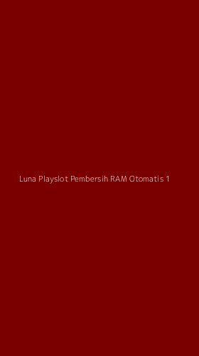 Tampilan Antarmuka Aplikasi Luna Playslot Pembersih Ram Otomatis - 1