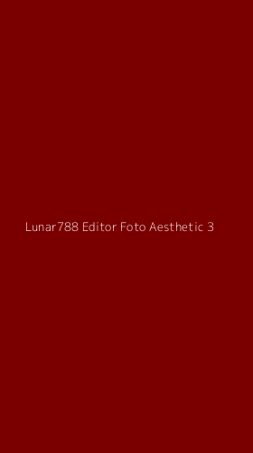 Tampilan Antarmuka Aplikasi Lunar788 Editor Foto Aesthetic - 3