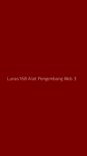Tampilan Antarmuka Aplikasi Lunas168 Alat Pengembang Web - 3