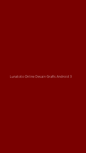 Tampilan Antarmuka Aplikasi Lunatoto Online Desain Grafis Android - 3