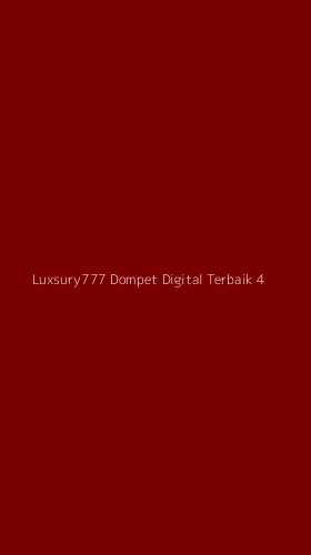 Tampilan Antarmuka Aplikasi Luxsury777 Dompet Digital Terbaik - 4