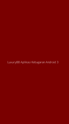Tampilan Antarmuka Aplikasi Luxury88 Aplikasi Kebugaran Android - 3