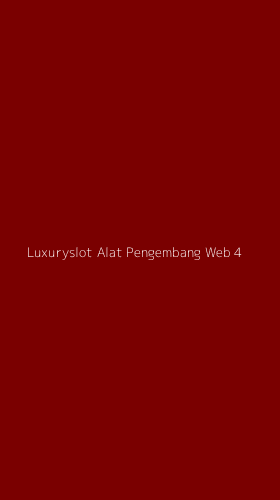 Tampilan Antarmuka Aplikasi Luxuryslot Alat Pengembang Web - 4