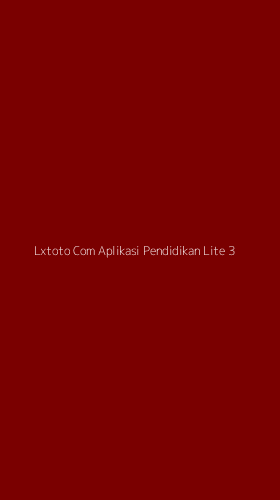 Tampilan Antarmuka Aplikasi Lxtoto Com Aplikasi Pendidikan Lite - 3