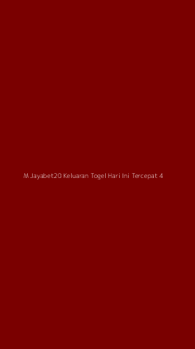 Tampilan Antarmuka Aplikasi M Jayabet20 Keluaran Togel Hari Ini Tercepat - 4