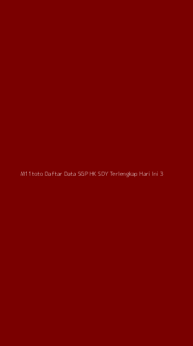 Tampilan Antarmuka Aplikasi M11toto Daftar Data Sgp Hk Sdy Terlengkap Hari Ini - 3