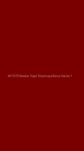 Tampilan Antarmuka Aplikasi M1toto Bandar Togel Terpercaya Bonus Harian - 1