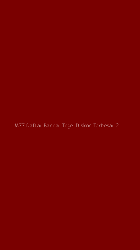 Tampilan Antarmuka Aplikasi M77 Daftar Bandar Togel Diskon Terbesar - 2