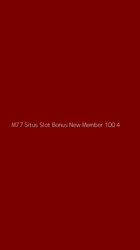 Tampilan Antarmuka Aplikasi M77 Situs Slot Bonus New Member 100 - 4