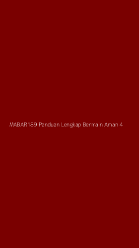 Tampilan Antarmuka Aplikasi Mabar189 Panduan Lengkap Bermain Aman - 4
