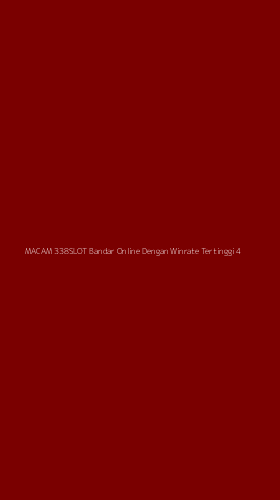 Tampilan Antarmuka Aplikasi Macam 338slot Bandar Online Dengan Winrate Tertinggi - 4