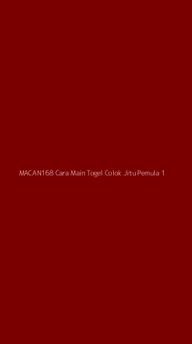 Tampilan Antarmuka Aplikasi Macan168 Cara Main Togel Colok Jitu Pemula - 1