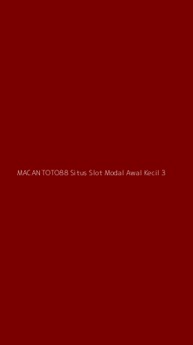Tampilan Antarmuka Aplikasi Macantoto88 Situs Slot Modal Awal Kecil - 3