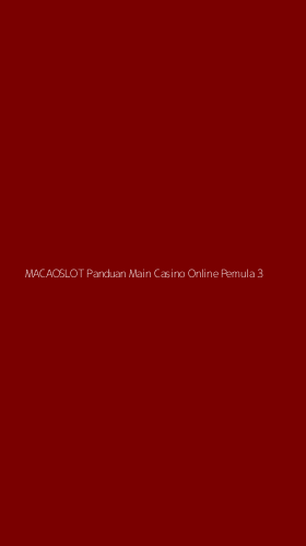Tampilan Antarmuka Aplikasi Macaoslot Panduan Main Casino Online Pemula - 3