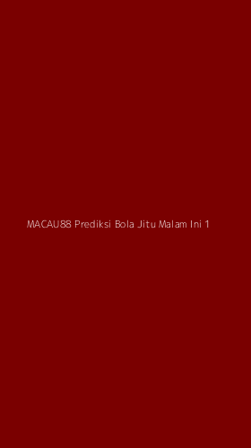 Tampilan Antarmuka Aplikasi Macau88 Prediksi Bola Jitu Malam Ini - 1