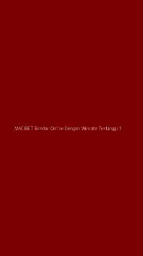 Tampilan Antarmuka Aplikasi Macibet Bandar Online Dengan Winrate Tertinggi - 1