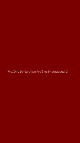 Tampilan Antarmuka Aplikasi Maco4d Daftar Akun Pro Slot Internasional - 3