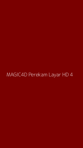 Tampilan Antarmuka Aplikasi Magic4d Perekam Layar Hd - 4