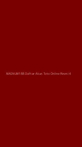 Tampilan Antarmuka Aplikasi Magnum188 Daftar Akun Toto Online Resmi - 4