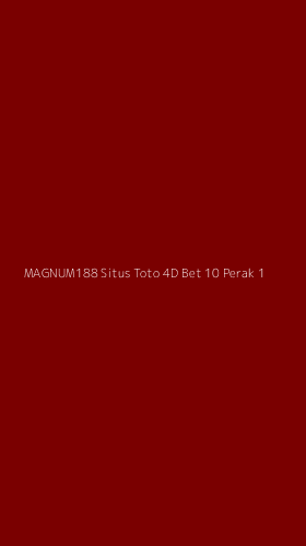 Tampilan Antarmuka Aplikasi Magnum188 Situs Toto 4d Bet 10 Perak - 1