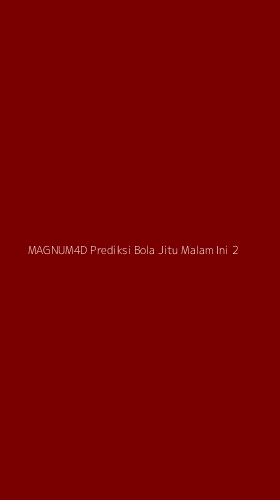 Tampilan Antarmuka Aplikasi Magnum4d Prediksi Bola Jitu Malam Ini - 2