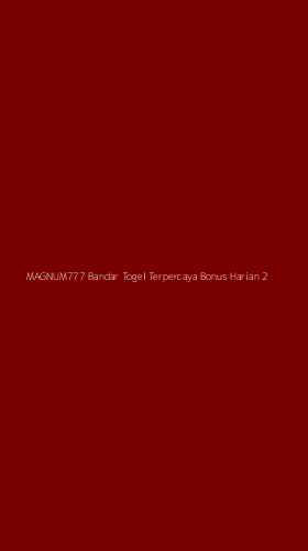 Tampilan Antarmuka Aplikasi Magnum777 Bandar Togel Terpercaya Bonus Harian - 2