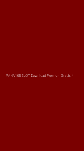 Tampilan Antarmuka Aplikasi Maha168 Slot Download Premium Gratis - 4