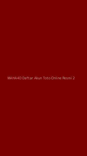 Tampilan Antarmuka Aplikasi Maha4d Daftar Akun Toto Online Resmi - 2