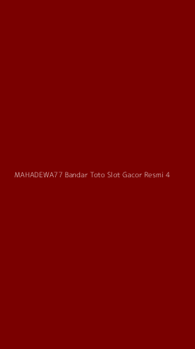 Tampilan Antarmuka Aplikasi Mahadewa77 Bandar Toto Slot Gacor Resmi - 4