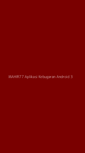 Tampilan Antarmuka Aplikasi Mahir77 Aplikasi Kebugaran Android - 3