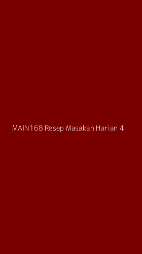 Tampilan Antarmuka Aplikasi Main168 Resep Masakan Harian - 4