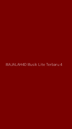 Tampilan Antarmuka Aplikasi Majalah4d Musik Lite Terbaru - 4