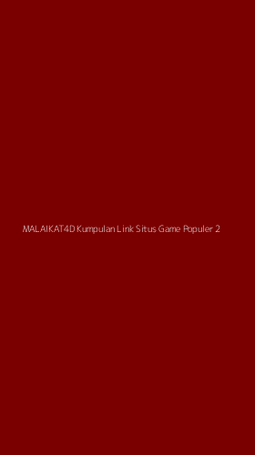 Tampilan Antarmuka Aplikasi Malaikat4d Kumpulan Link Situs Game Populer - 2