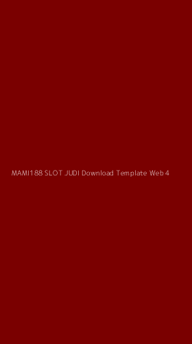Tampilan Antarmuka Aplikasi Mami188 Slot Judi Download Template Web - 4