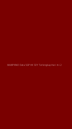 Tampilan Antarmuka Aplikasi Mampir4d Data Sgp Hk Sdy Terlengkap Hari Ini - 2