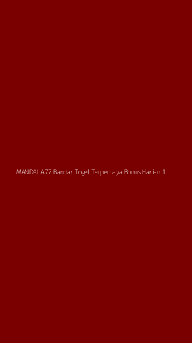 Tampilan Antarmuka Aplikasi Mandala77 Bandar Togel Terpercaya Bonus Harian - 1