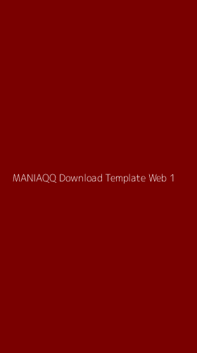 Tampilan Antarmuka Aplikasi Maniaqq Download Template Web - 1