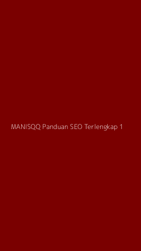 Tampilan Antarmuka Aplikasi Manisqq Panduan Seo Terlengkap - 1