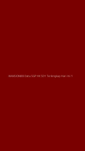 Tampilan Antarmuka Aplikasi Mansion88 Data Sgp Hk Sdy Terlengkap Hari Ini - 1