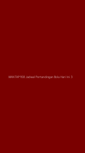 Tampilan Antarmuka Aplikasi Mantap168 Jadwal Pertandingan Bola Hari Ini - 3