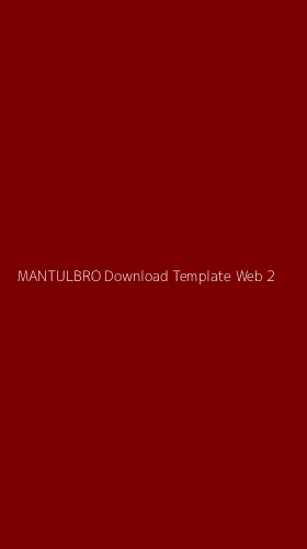 Tampilan Antarmuka Aplikasi Mantulbro Download Template Web - 2