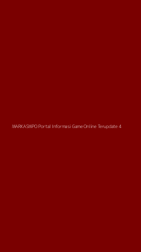 Tampilan Antarmuka Aplikasi Markasmpo Portal Informasi Game Online Terupdate - 4