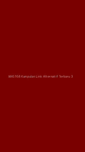 Tampilan Antarmuka Aplikasi Mas168 Kumpulan Link Alternatif Terbaru - 3