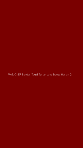 Tampilan Antarmuka Aplikasi Masjoker Bandar Togel Terpercaya Bonus Harian - 2